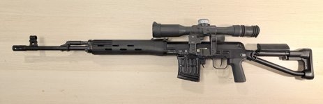 Izhmash Tigr SVD-S 7.62x54R + BelOMO POSP 8x42 + munitie