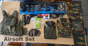 Leuke airsoft set voor beginner