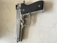 Pistool 9mm  inox  Fs 92