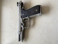 Pistool 9mm  inox  Fs 92