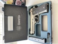 Pistool 9mm  inox  Fs 92