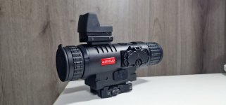 GOYOJO GS515 scope + Night Vision + Trijcon red dot