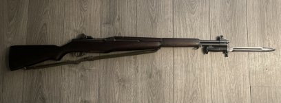 M1 Garand Springfield WW2 NL Deco