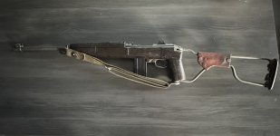M1A1 Carbine 1943 .30 origineel WW2 US paratrooper model EU deco Limex