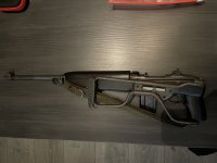 M1A1 Carbine 1943 .30 origineel WW2 US paratrooper model EU deco Limex