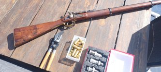Snider enfield met accesoires
