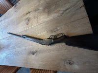 Winchester hagelgeweer model 1887 Lever action, Cal. 12