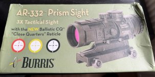 Burris AR -332 prismatic richtkijker