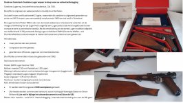twee unieke wapens voor uw collectie/belegging te koop