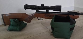 Weihrauch Hw50s met Hawke Vantage 3-9×40 AO