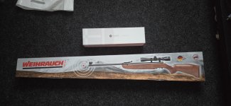 Weihrauch Hw50s met Hawke Vantage 3-9×40 AO
