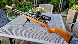 Snowpeak M25 2e generatie .35 9mm met FX STX loop 700mm