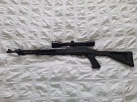 Karabijn M1 .30M1 Kunststof kolf, Kijker 3x9x40 en bipod