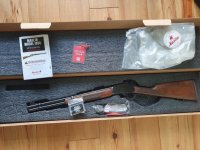Marlin 1894 Lever Action met Skinner sight (ZGAN)