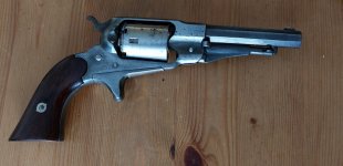 Remington 1863 Pocket Revolver conversie .32 RF
