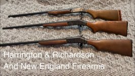 Gezocht, Harrington& Richardson/New England firearms geweer