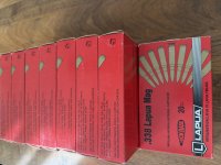 .338 Lapua Mag. met de 16,2 g (250 gr) Lock Base FMJBT