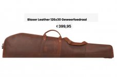 Te koop Splinternieuwe Blaser Foudraal