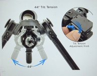 UTG Leapers over bore bipod picatinny