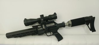 AGT Vixen 1 short 4,5 mm 16 joule zgan