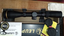 Geweerkijker LEUPOLD 4-12×40 CDS evt. met CZ- montage.
