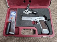 Tanfoglio Match 9mm met red dot