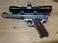 Ruger MK 4 Hunter & scope