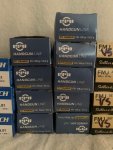 Verschillende lege hulzen .357 & .44 Mag & .45ACP