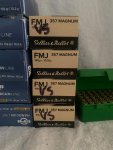 Verschillende lege hulzen .357 & .44 Mag & .45ACP