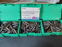 Lapua 90 gr koppen molly coat.