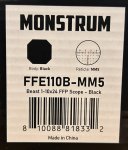 LPVO Monstrum Beast 1-10x24 FFP MIL