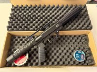 Evanix REX-P Big Bore PCP-luchtpistool in kaliber .35 / 9 mm.