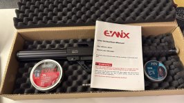 Evanix REX-P Big Bore PCP-luchtpistool in kaliber .35 / 9 mm.
