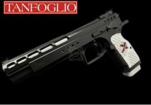 Tanfoglio gold match extreme 9 mm 6 inch inclusief wisselset .22