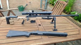 Remington 700 police met originele Accuracy AT chassis
