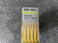 .308 WIN   Sellier & Bellot   180 grs Soft Point