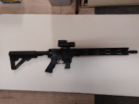 Kogelgeweren Diamondback AR9 9 para