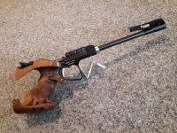 Pardini K22 Enkelschots (vrij)pistool