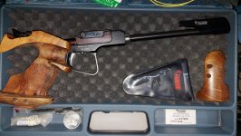 Pardini K22 Enkelschots (vrij)pistool