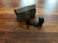 Prachtige zaan Contess eendelige QD Tactical Simple Black montage 34 mm, 20-moa.