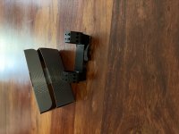 Prachtige zaan Contess eendelige QD Tactical Simple Black montage 34 mm, 20-moa.