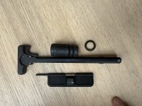LDT AR15 standard Flashhider M16a2 + charging handle & dust cover