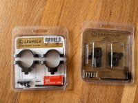 Leupold qr montageringen + basis 700rem