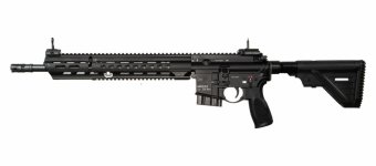 HK MR223 A3 16.5 inch Slim Line (Long Handguard) Black