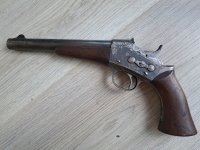 Remington Rolingblock pistool
