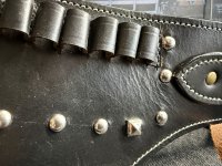 Handgemaakte leren western holsterset voor Ruger Super Blackhawk 10,5
