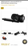 Aimpoint H2 Micro + Dentler + Picatinny
