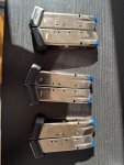 Set van 6x Originele CZ Nikkel Magazijnen (9x19 – 19 Patronen)