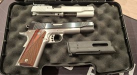 Kimber Custom II Two Tone 9mm Pistool met .22 LR Wisselset