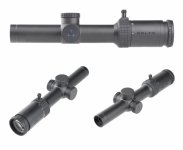 Delta Optical Stryker HD 1-6x24 DSMR (+ optioneel Audere ADVERSUS mount)